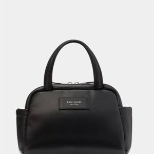 Kate Spade Classic Black Puffed Satchel